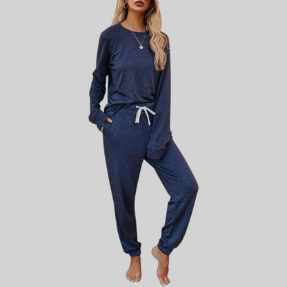 Jocelyn | Set van longsleeve en joggingbroek