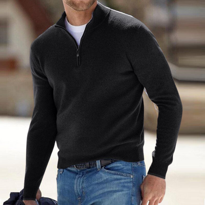 Miquel | Premium Zip-kraag-trui