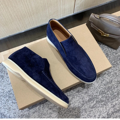 Casual suède loafers
