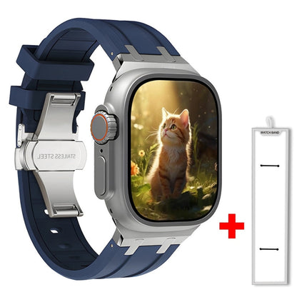 TitaniumTouch siliconen Apple Watch-bandje