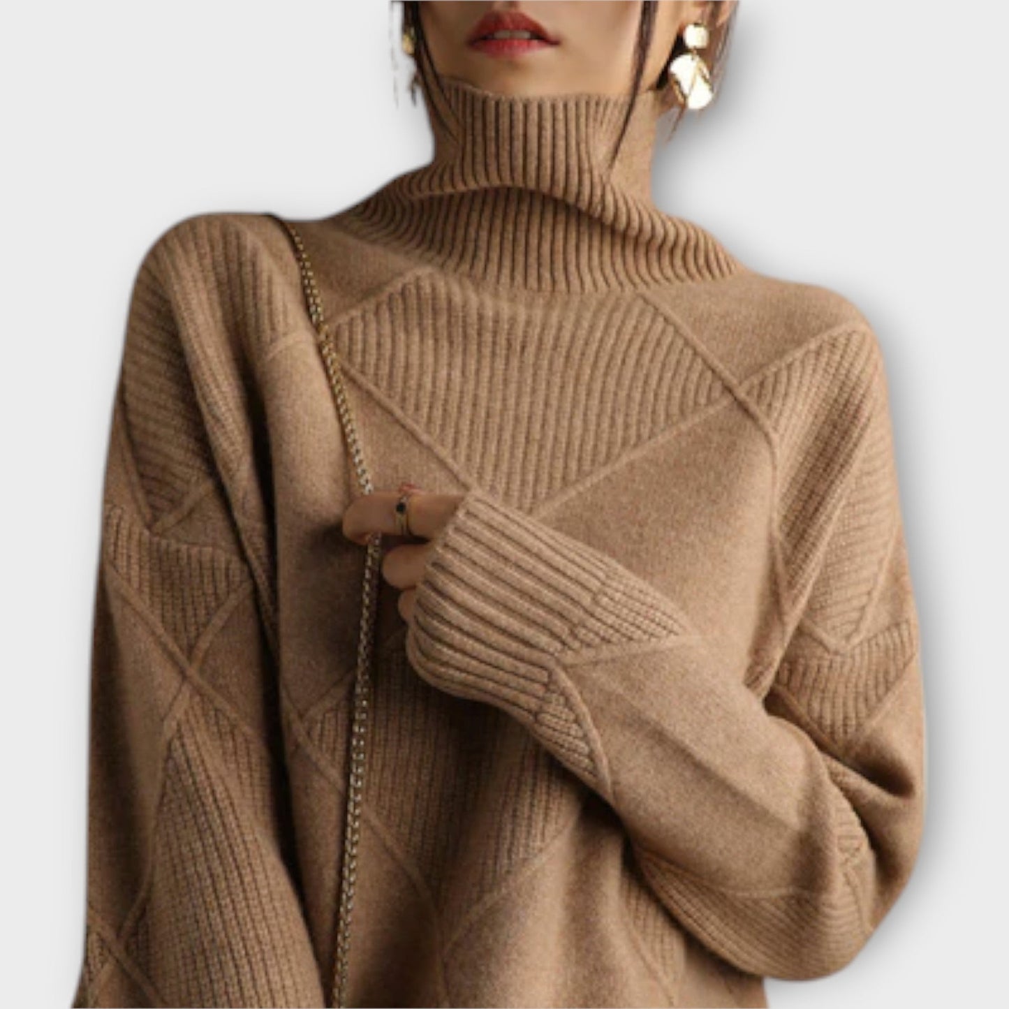 Melanie - Gemütlicher Rollkragenpullover