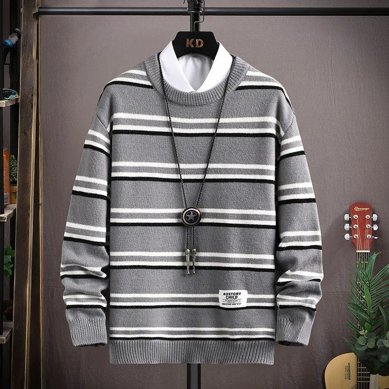 Pinet - Moderner Pullover Herren Weichgestrickt für Herbst und Winter Vielseitig und Gemütlich