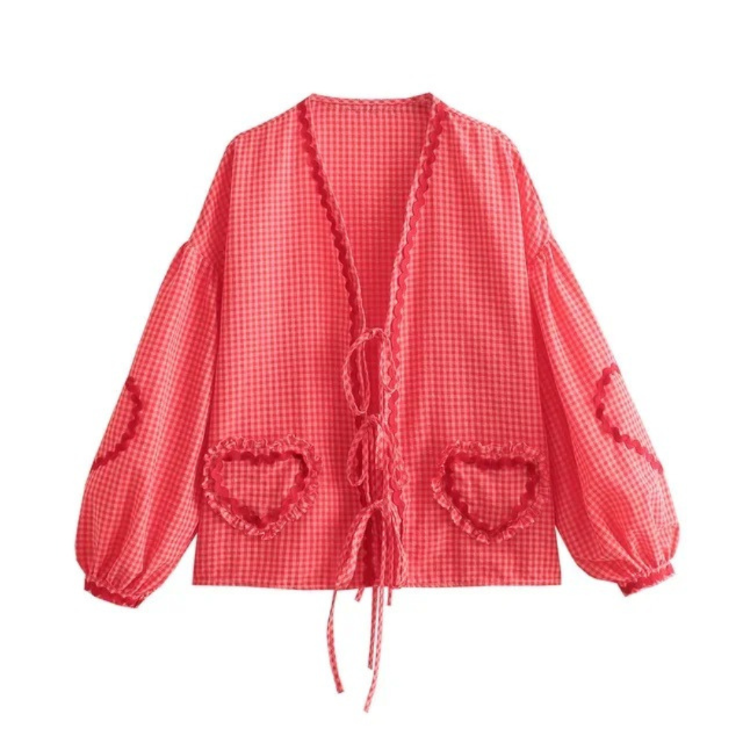 GRACIE Herzbluse