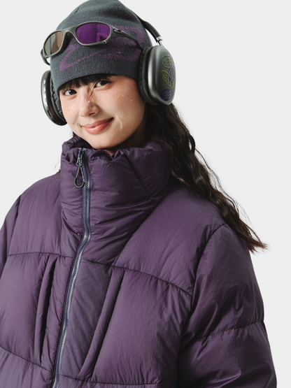CougarStep – Unisex Stehkragenjacke mit 95 % weißer Gänsedaune und 3-fach-Schutz
