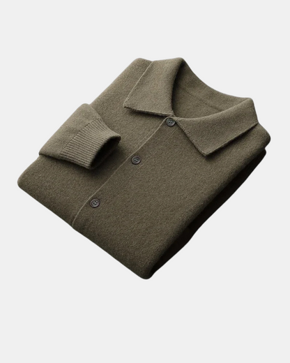 Janus Strickjacke aus Merinowolle