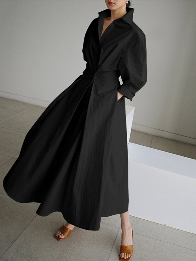 Clémence | Elegante Lange Jurk