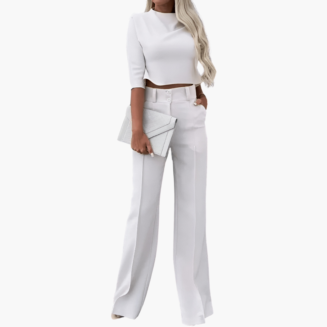 Cleo | Elegante Croptop Set voor Dames