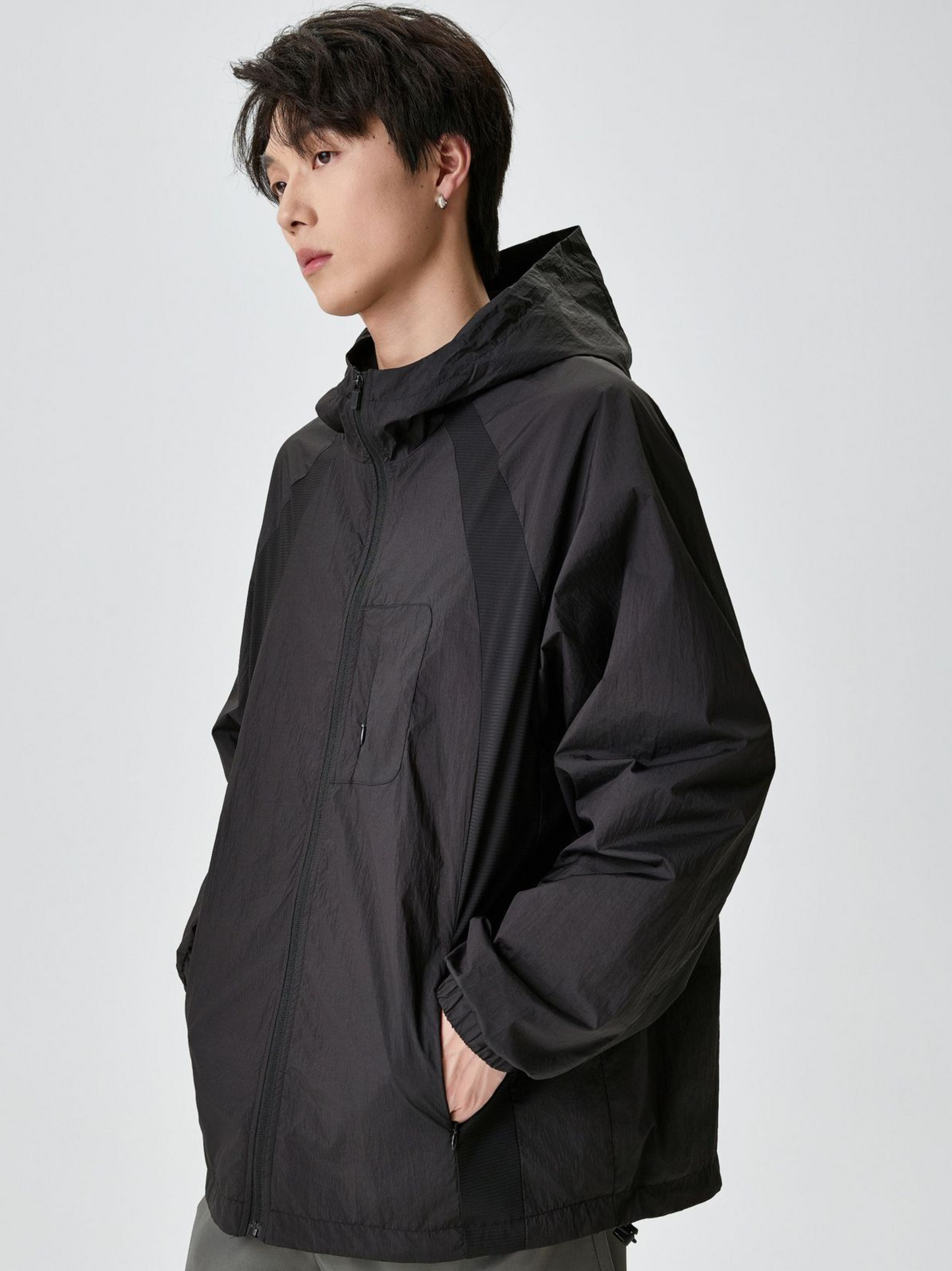 AshCore – Unisex Wasserdichte Kapuzenjacke
