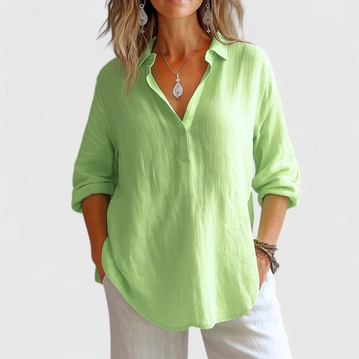 Franzina | Bequeme Leinenbluse