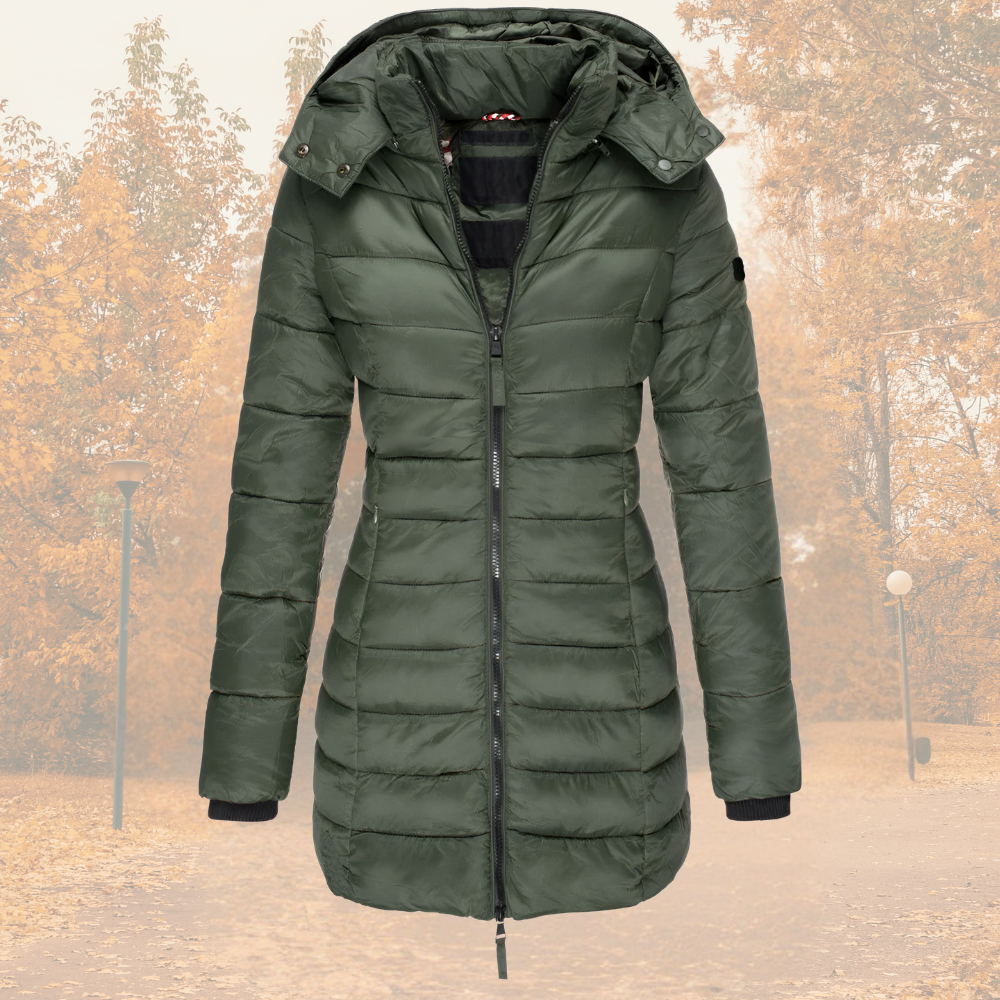 Camille | Elegante parka met warme voering