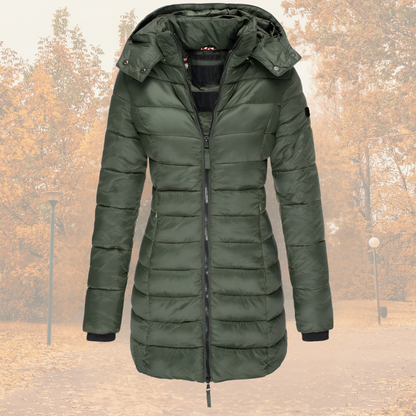 Camille | Elegante parka met warme voering