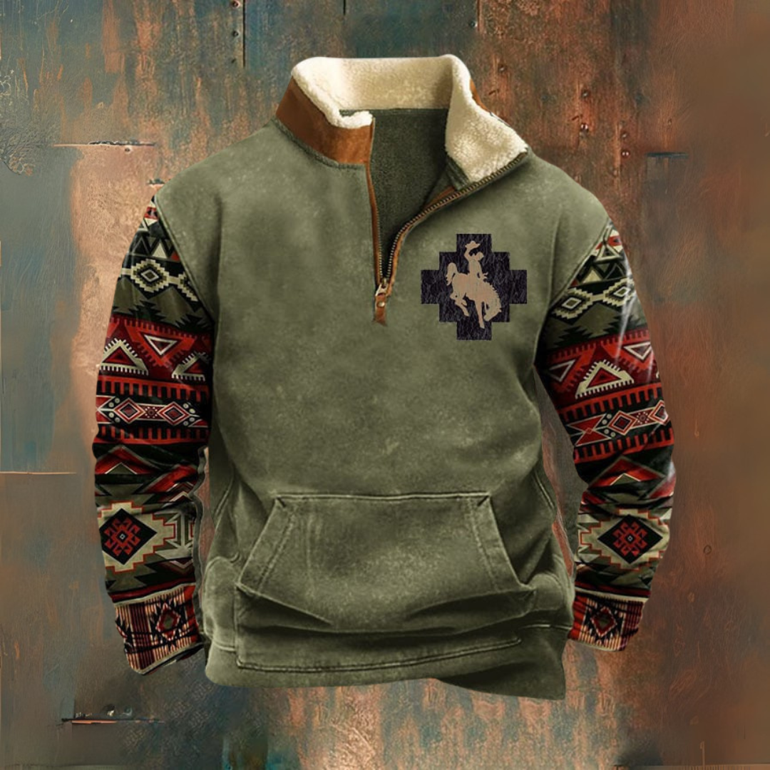 RODEO — Half-Zip Jacke für Herbst und Winter