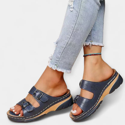 Sandalen met pijnvrije ondersteuning