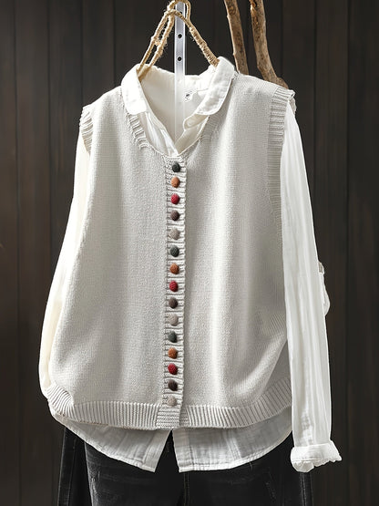 Ditte | Stijlvol casual gebreid vest