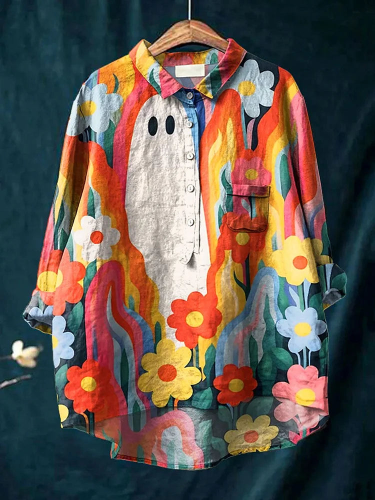 Griezelig | Plantenkunst Shirt