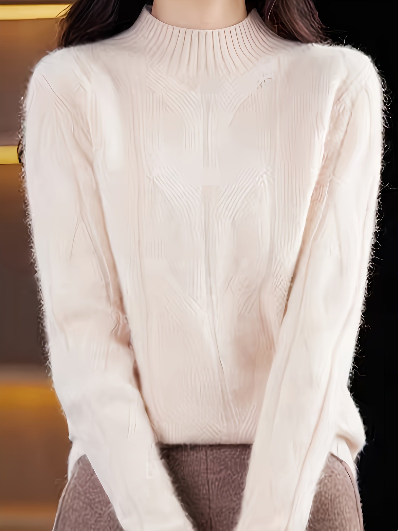 Karmen – Gemütlicher Retro-Strickpullover