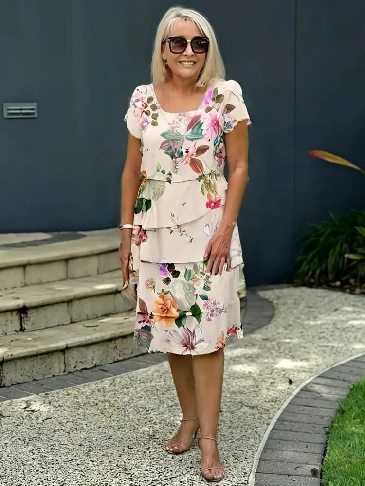 Francin | Luftiges Blumenkleid