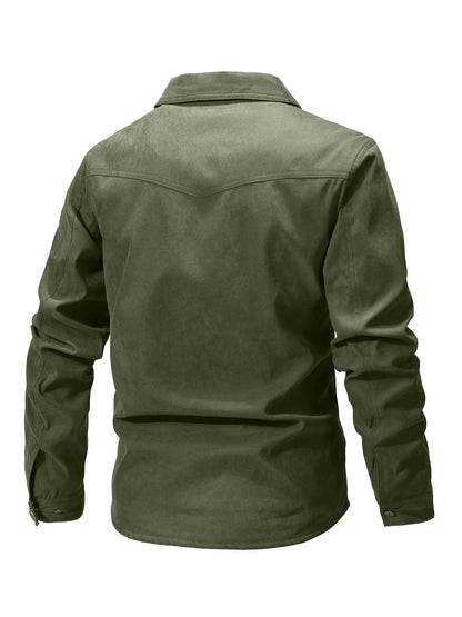 Evrypidis - Lässige Cargojacke mit langen Ärmeln