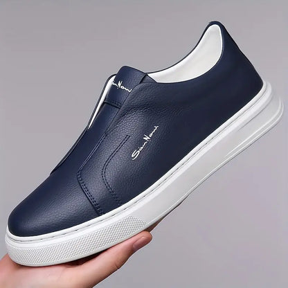 Leder Slipper Schuhe