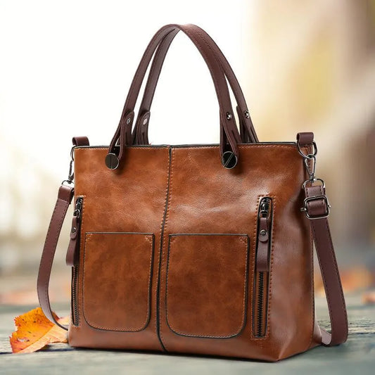 Maelis™ – Leder-Schultertasche