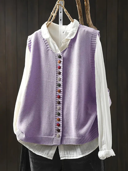 Ditte | Stijlvol casual gebreid vest