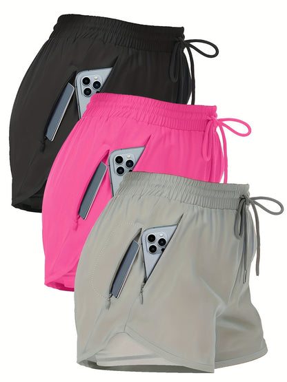 SpeedDry Athletic Shorts Set (3er Pack)