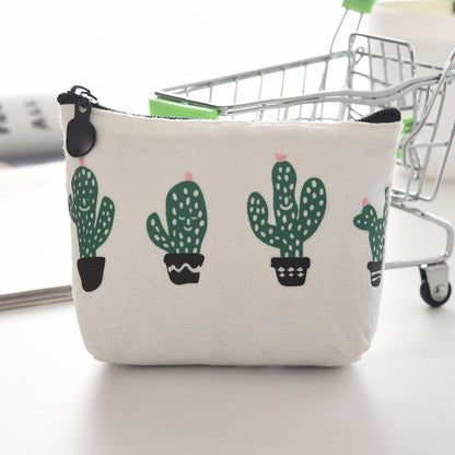 Porte-Monnaie À Motif Cactus