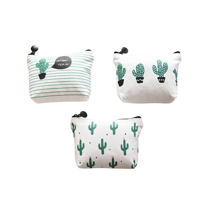 Porte-Monnaie À Motif Cactus