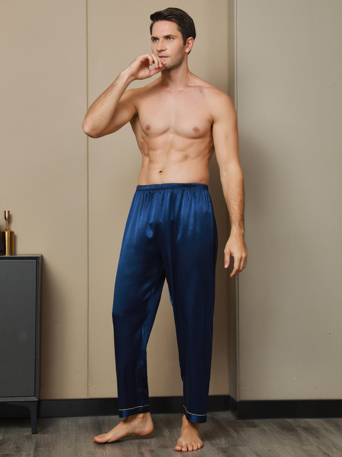 Pure Zijden Casual Broek