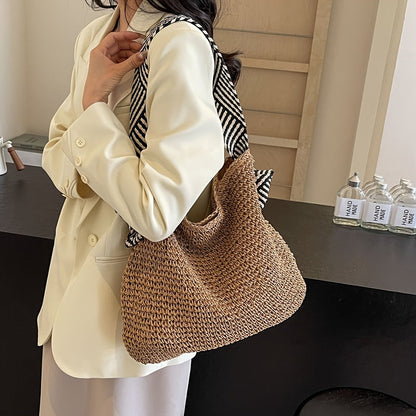 Elvira™ – Handgewebte Boho-Chic Tragetasche