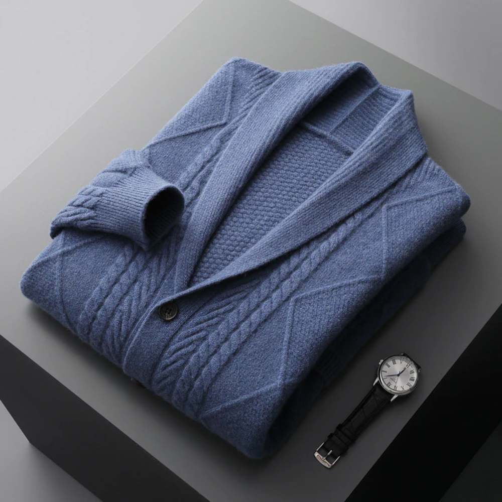 Savoca Strickjacke aus Merinowolle