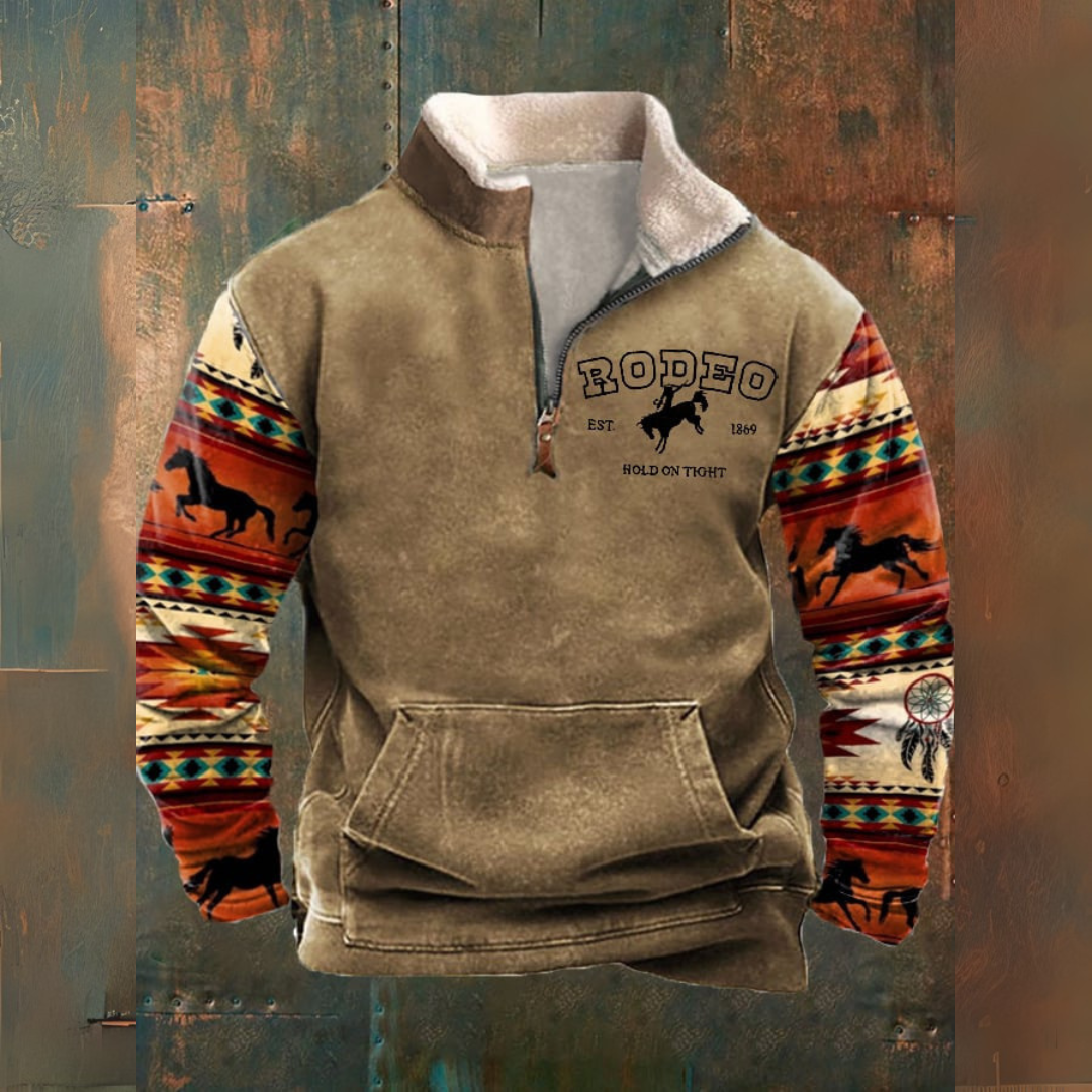 RODEO — Half-Zip jack voor herfst en winter
