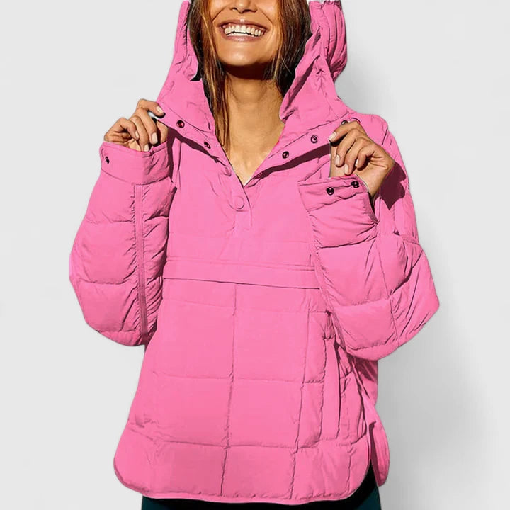 Farell™ – Oversized Hooded Pullover Jacket