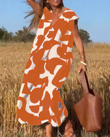 Aria™ – Bedrukte jurk met stijl