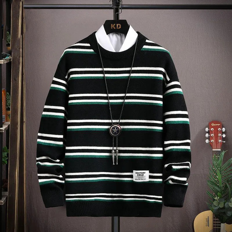 Pinet - Moderner Pullover Herren Weichgestrickt für Herbst und Winter Vielseitig und Gemütlich