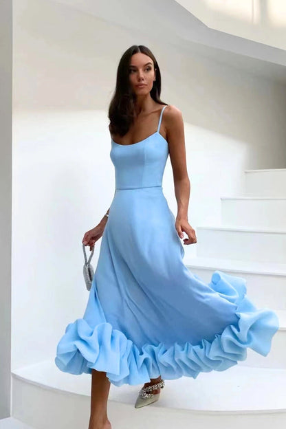 Ariana | Sierlijke Flowy Jurk