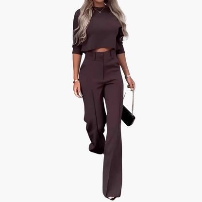 Cleo | Elegante Croptop Set voor Dames