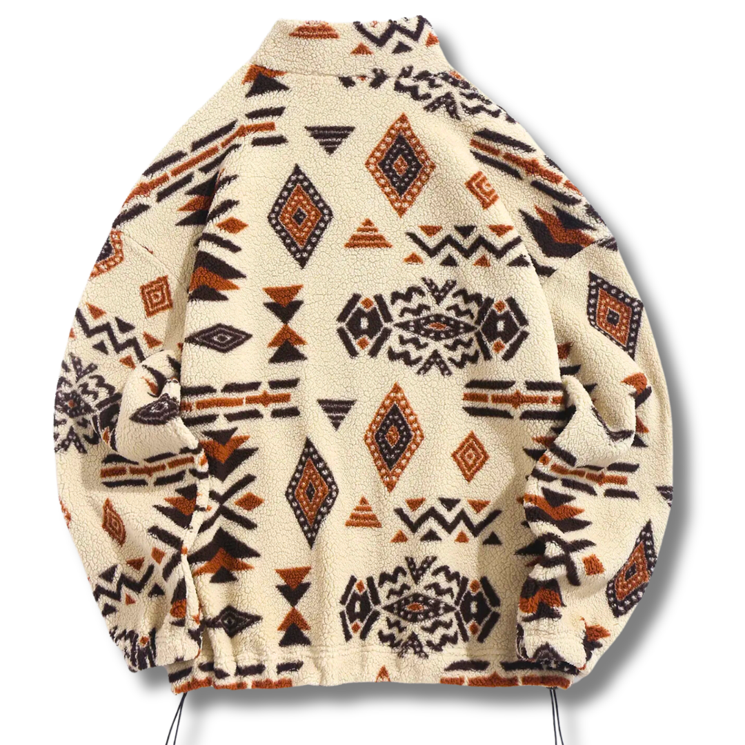 Aztec Trails Fleecejacke mit Reißverschluss