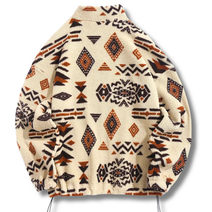 Aztec Trails Fleecejacke mit Reißverschluss
