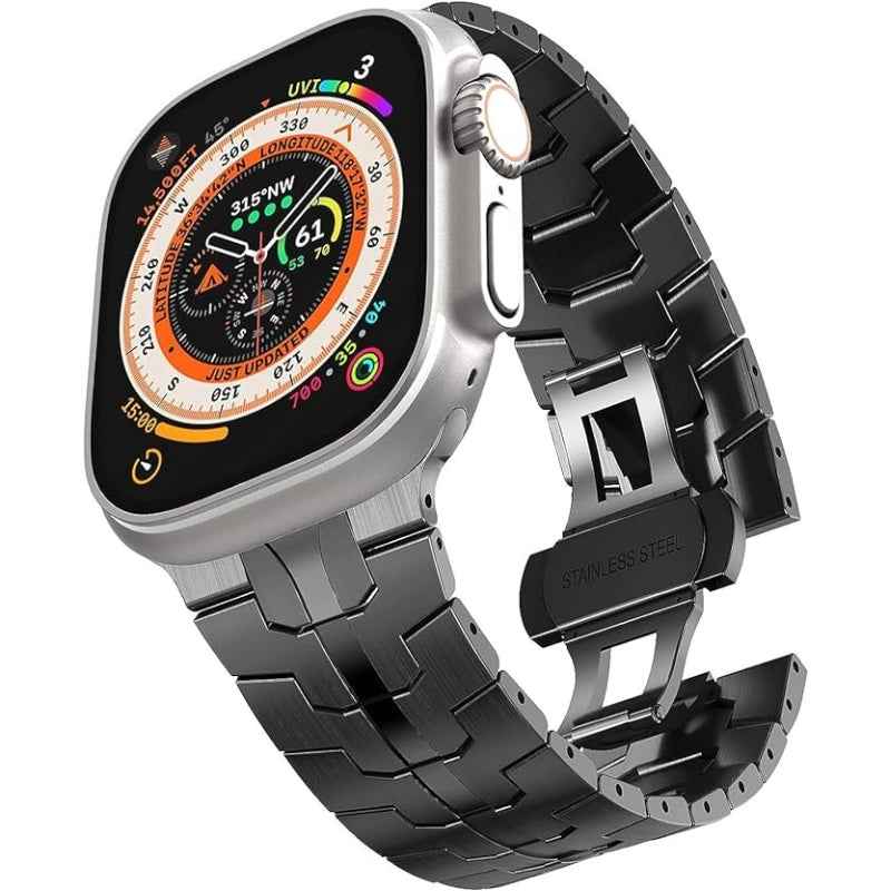 Titanium Roestvrijstalen Apple Watch Bandje