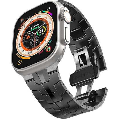 Titanium Roestvrijstalen Apple Watch Bandje