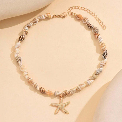 Collier Coquillage Bohème Vintage