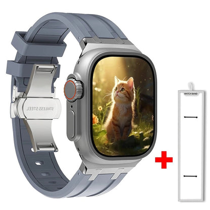 TitaniumTouch siliconen Apple Watch-bandje