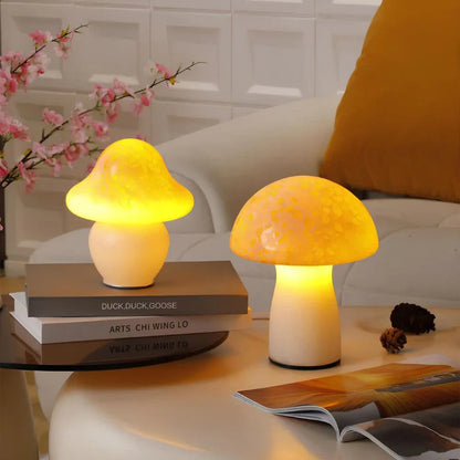 Soft mushroom lamp