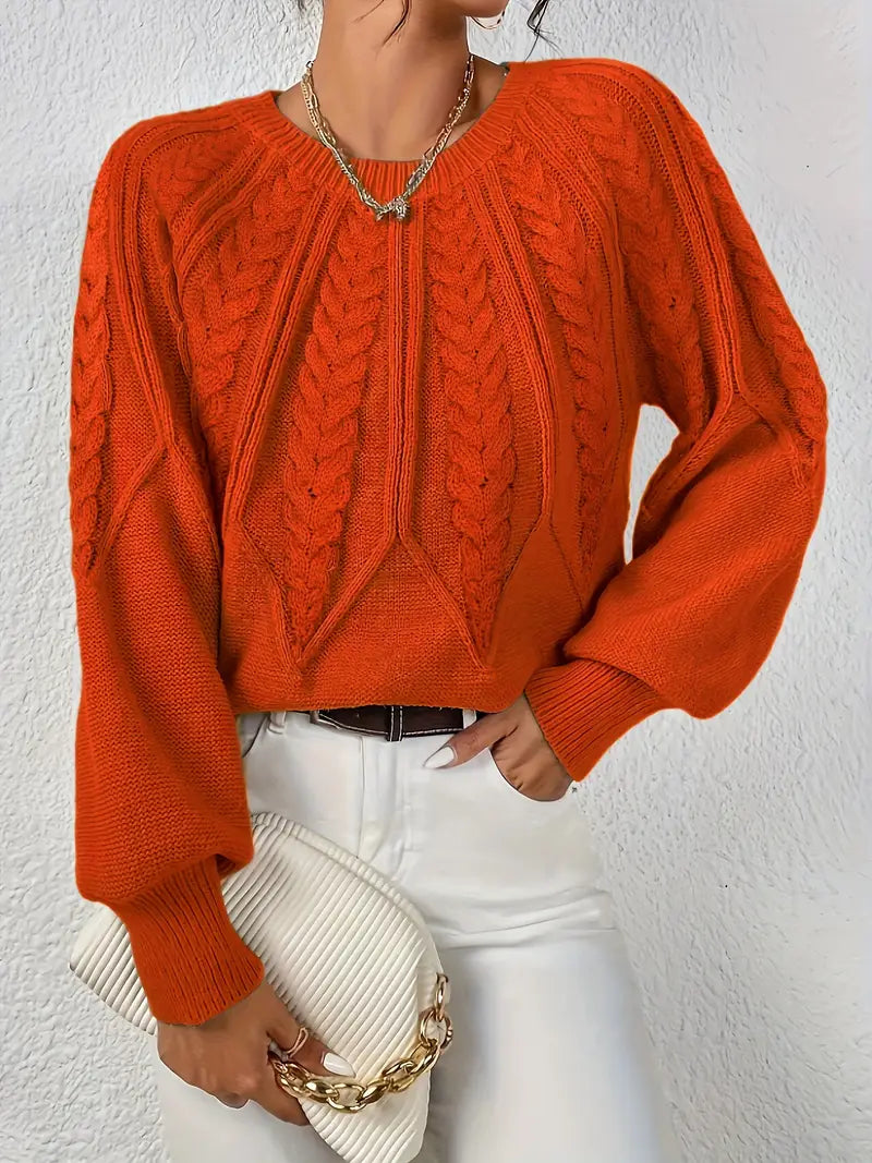 Özden - Elegant Long Sleeve Sweater