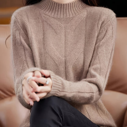 Karmen – Gemütlicher Retro-Strickpullover
