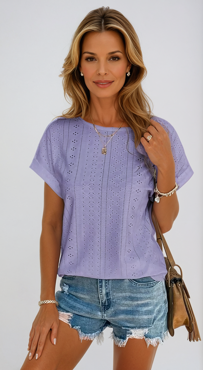 Riza™ | Casual Kanten Top