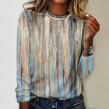 Vintage T-shirt met kleurverloop