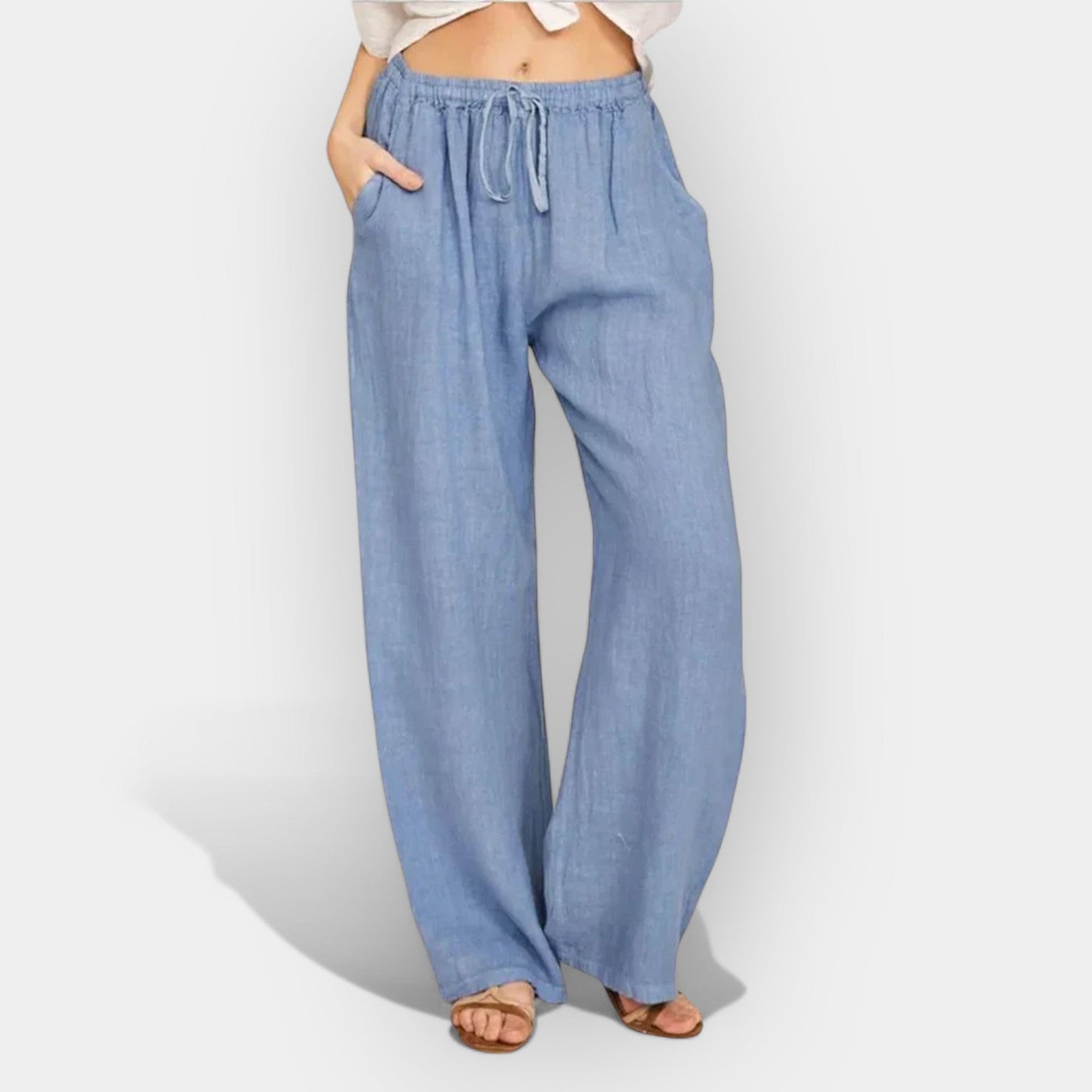 Luftige Sommer-Leinenhose