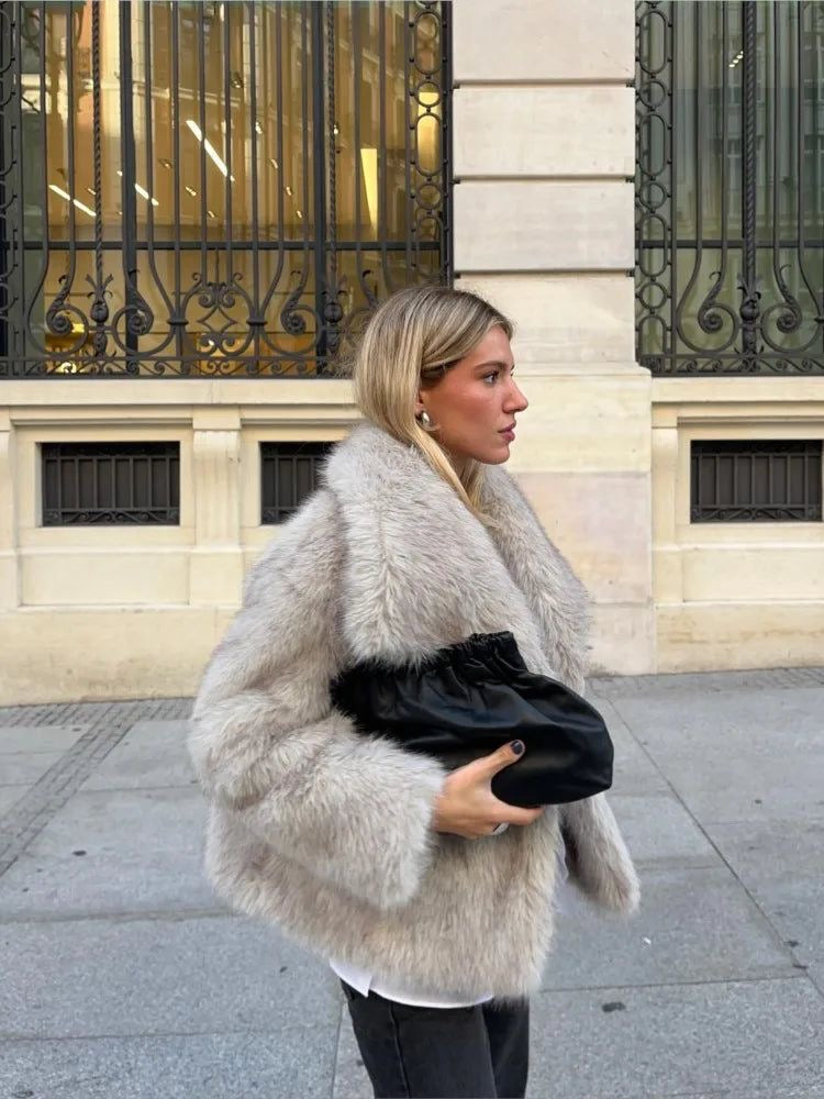 Mystique & Co™ Faux Fur Coat